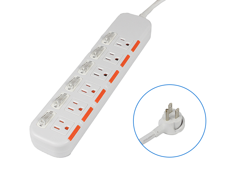 The external structure of the power strip?